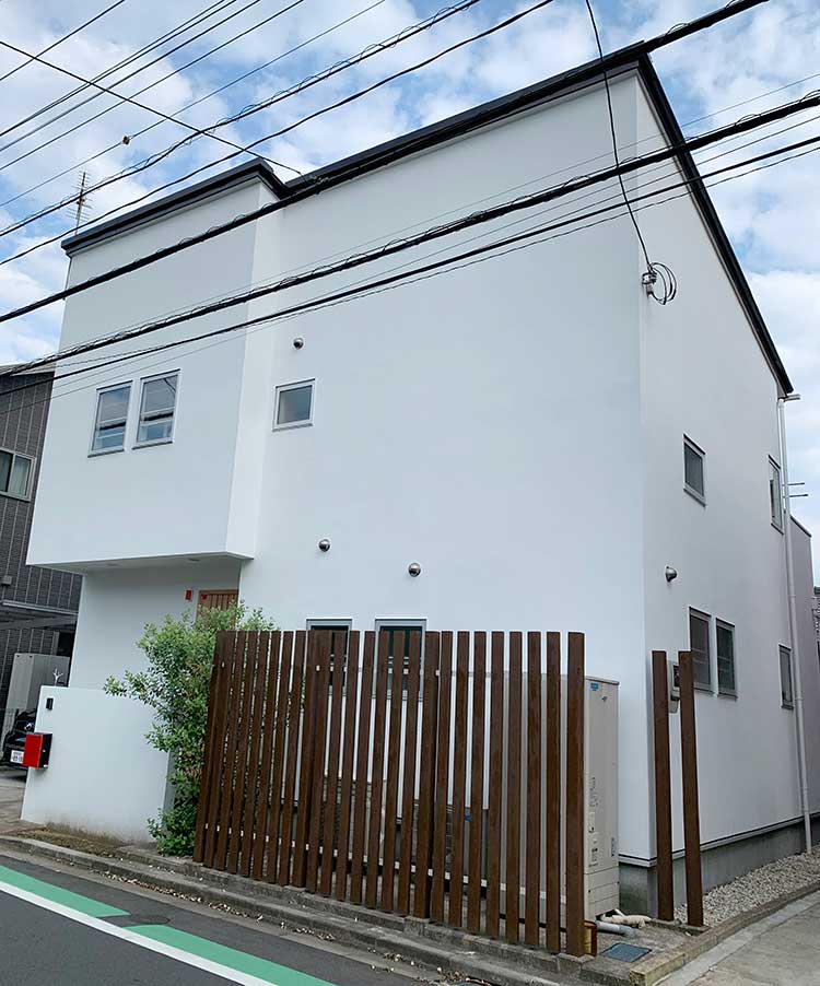 塗装仕上げ(モルタルソフトサーフ＋アートフレッシュ)