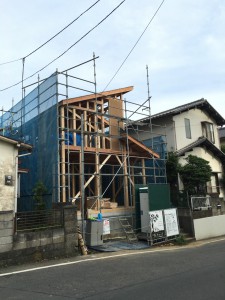 宇井様　上棟１